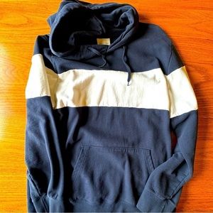 American Eagle Men’s Fleece Color-Block Hoodie Size: 3XL